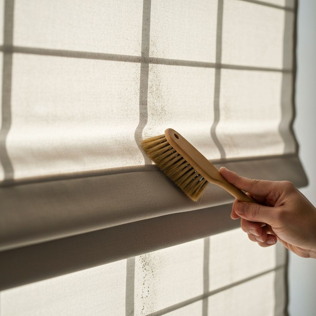 Roman Blind Cleaning