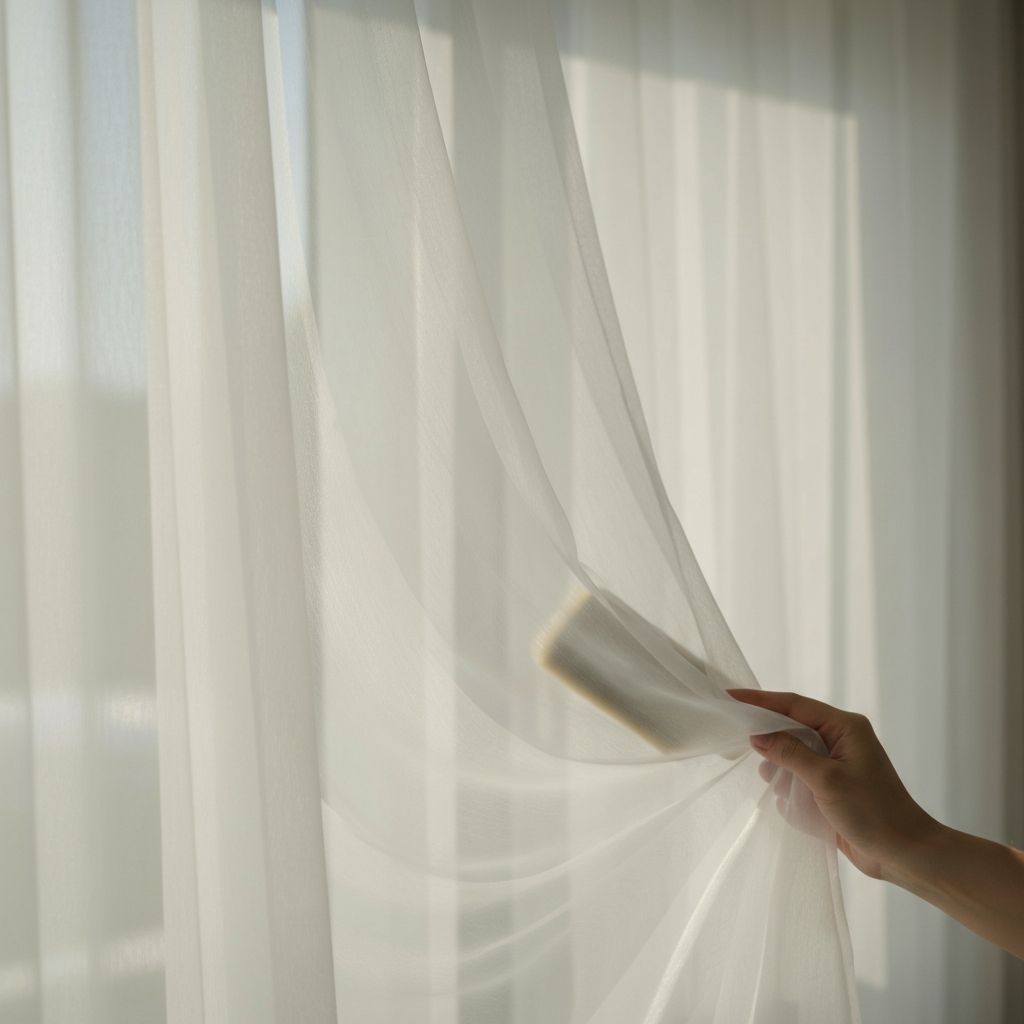 Sheer Curtain Care